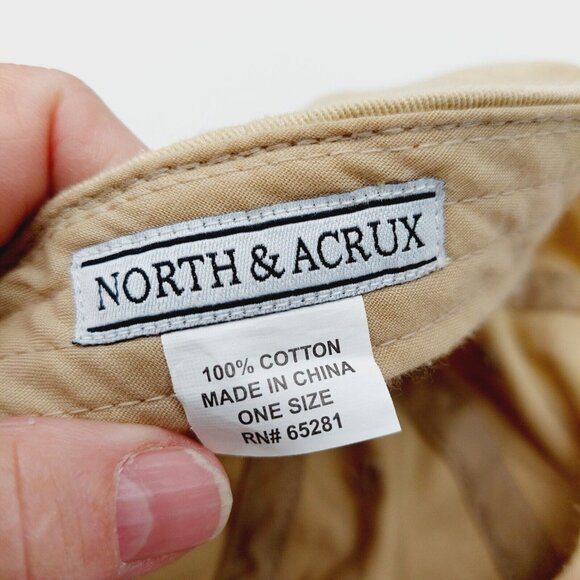 Tan Hat With Embroidered Pineapple Strapback North & Acrux - Picture 9 of 9